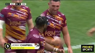 Highlights Batley Bulldogs vs Dewsbury Rams Championship Round 21 Summer Bash  30/07/2022