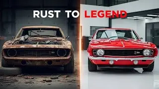 ASMR Full Restoration of a 1969 Chevrolet Camaro Z/28 | From Abandoned Rust to Legendary Rebuild
