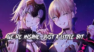 Jake Daniels, Silent Child - Insane (Sped Up) [Lyrics 8D Nightcore] | USE HEADPHONES 🎧