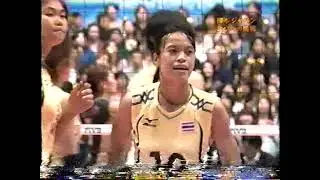 【女子バレー】2007年Wカップ　日本VSタイ　Volleyball World CUP 2007 Japan VS Thai　วอลเลย์บอลหญิง