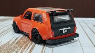 Simple Clean Lada Niva wide bodykit toy car custom. @FeridMemmedli-09.02 