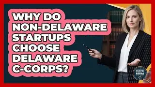 Why Do non-Delaware Startups Choose Delaware C-Corps? - Avoiding Common Legal Mistakes