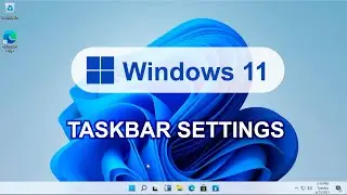 How to Change Taskbar Settings in Windows| Windows 11 Taskbar Customize 2025 bangla| bicitro.com