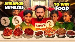 Guess the Right Order & Eat Unlimited Fast Food 🍔🍕😱 | #funnygame #gamechallengevideo  