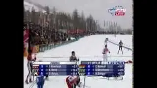 Turyn 2006 - Justyna Kowalczyk (brązowy medal)