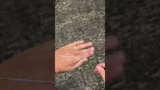 Make the rubber band jump fingers #tricks
