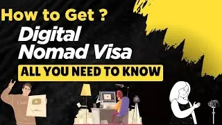 How to Get a Digital Nomad Visa in 2025 || Visas For Youtubers, Influencers || Remote Work Visas ||