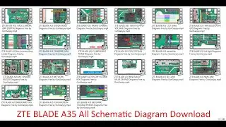 ZTE BLADE A35 All Schematic Diagram Download #gsmsanjoy