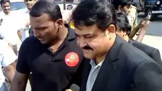 MOHANLAL-KERALA STRIKERS-CCL-COCHIN-AIRPORT