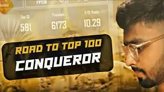 ROAD TO TOP 100 CONQUEROR RANK PUSH IN BGMI 4.1 UPDATE | TEAMXTABAHI IS LIVE