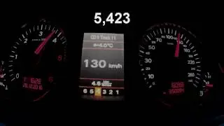 Audi A6 Allroad 3.0 TDI 2007 acceleration 0-100 km/h and 80-120 km/h