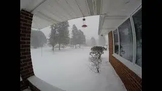 Winter Storm 1-25-26, Westmoreland County, PA Timelapse