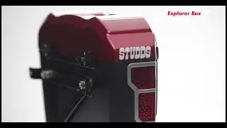 STUDDS Explorer Box - Motorcycle Side Storage Box