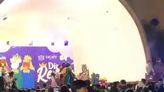 martes 6 de enero 2026 los reyes magos llegan a zacapu michoacan