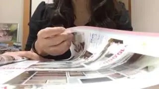 音フェチ  ペラペラめくりながら...