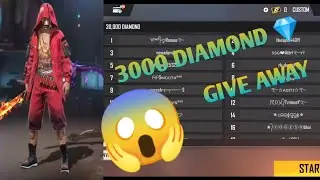giveaway video of 3000 diamond  😱........#giveaway#freefire #giveawaylive#ziglar tycoon#customvideo