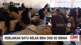 Kebijakan Satu Kelas Bisa Diisi 50 Siswa