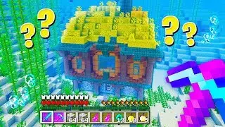 я потратил весь день на создание САМОЙ СЕКРЕТНОЙ базы Minecraft на сервере (ПОДВОДНОЙ!)