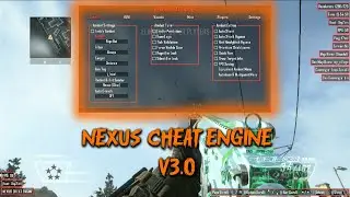 BO2/PS3/CFW/HEN - NEXUS CHEAT ENGINE V3.0 SPRX NON HOST, HVH MENU 🔥