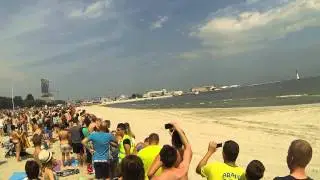 RedBull Air Race sand drift Gdynia