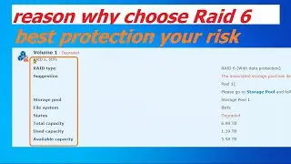 Raid 6 or Raid 5 for best data protection on Synology NAS