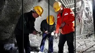 Unleash the Power of Kings Rock Tools On Tunnel Site! #rockdrillingtools#miningtools#taperrod
