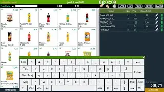 Caisse Enregistreuse avec code source