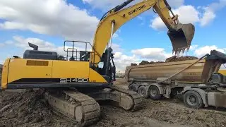 (PART-17)SUMITOMO350 HAFRİYAT YÜKLEME DEVAM EDİYORUZ VİLLALAR #sumitomo #hidromek #canerbaydemir