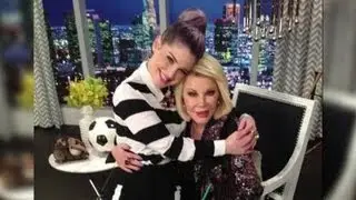 Kelly Osbourne Welcomed Back to Fashion Police by Joan Rivers After Seizure - Splash News