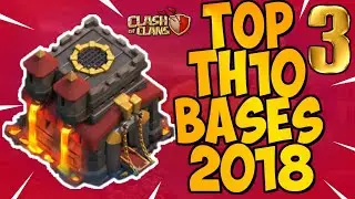 NEW TOP 3 TOWN HALL 10 FARMING/TROPHY BASES 2018! TH10 HYBRID DARK BASE UPDATE! -CLASH OF CLANS(COC)