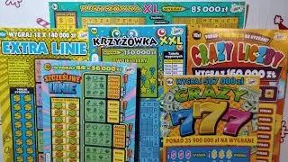 #zdrapki Zdrapka Robi furorę 😲👍🤩 Dwa dni drapania 🤩 Zdrapki za KENO 😵