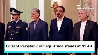 Pakistan and Iran aim for $3B agri trade in two years