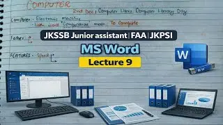 MS Word (Home Tab)|Aaqib Hussain|important for all competitive exams SSC RRB BANKING RAILWAY CHSL 