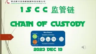 ISCC Certified UCO CHAIN OF CUSTODY. Huaibei Xinxing Huangyuan New Energy and Technology Co., Ltd
