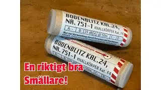 Testar en riktig bra sm&auml;llare! Zink Bodenblitz Kal.24 Nr. 751-1 Knallk&ouml;rper