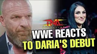WWE REACTS TO DARIA RAE'S TNA DEBUT | WWE STARS REACTION