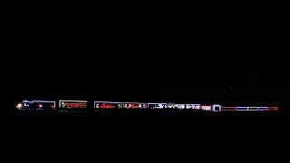 Heritage units and cpkc holiday train deadhead In pleasant prairie Wisconsin 