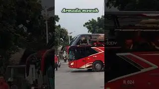 Kok tetep rame ya ‼️ Armada spesial mewah jalur pacitan #bus #agramas #videoshort #busmania