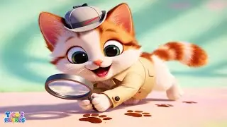Popcorn and the Footprints 🐾 | Fun Mystery Kids Song | Tico&rsquo;s Friends