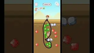 Pull The Gold💰One Wrong Move = Lose Everything #Shorts #Satisfying #ViralShorts #Funny #3DGameplay