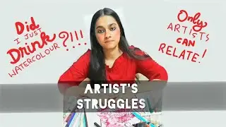 The daily struggles of being an artist|10 common artist problems|Struggles of being an artist|Shorts