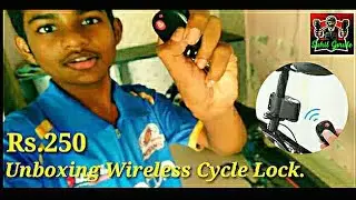 #cycle #gadgets #sahilgorule Wireless cycle alarm lock Unboxing and full review || sahilgorule.