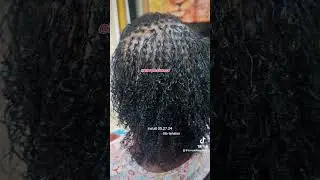 Tiny locs install