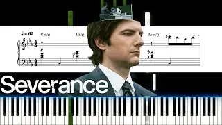 Severance Main theme by Theodore Shapiro (Solo piano arrangement) (Music sheet/tutorial)