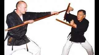 又吉眞豊 先生 受け技 - Shinpo Matayoshi Sensei Uke-waza.