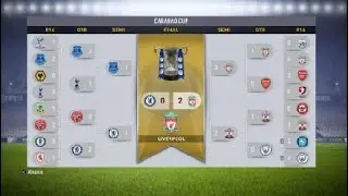 FIFA 18 Carabao Cup Winners Liverpool V Chelsea