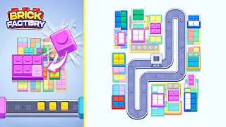 Brick Factory Levels 1-21 | Every Puzzle Solved! 🎯