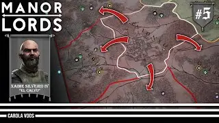 EXPANDIENDO NUESTRO IMPERIO #5 🏰 MANOR LORDS ⚔️ Gameplay Español