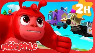 The Vehicle Chaos!🚗| Morphle and The Magic Pets | Vehicle Videos for Kids | Moonbug Kids