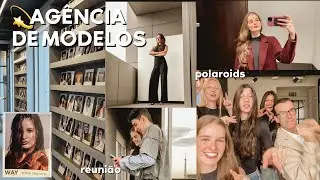 vida de modelo: visitando minha ag&ecirc;ncia!! | reuni&atilde;o + polaroid 🪷💫
